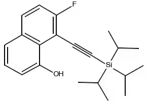 Naphthalene, 7-fluoro-1-iodo- structure, CAS 59079-77-5