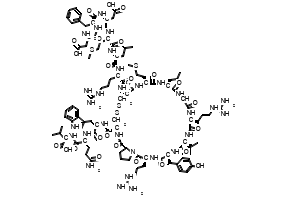 ASP-PHE-ASP-MET-LEU-ARG-CYS-MET-LEU-GLY-ARG-VAL-TYR-ARG-PRO-CYS-TRP-GLN-VAL structure, CAS 128315-56-0
