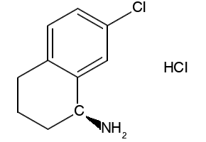 7-chloro-1,2,3,4-tetrahydronaphthalen-1-aMine structure, CAS 875755-36-5