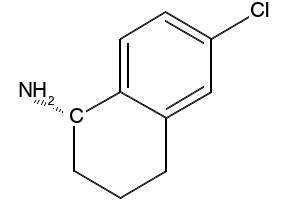 1-Naphthalenamine,6-chloro-(9CI) structure, CAS 50885-10-4