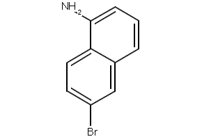 1-Amino-6-bromonaphthalene structure, CAS 591253-73-5