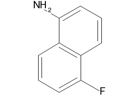 5-Fluoronaphthalen-1-amine structure, CAS 13720-49-5