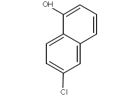 6-Chloro-1-hydroxynaphthalene structure, CAS 56820-70-3