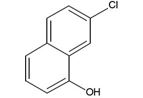7-Chloro-1-hydroxynaphthalene structure, CAS 56820-58-7