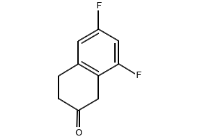 6,8-dibromo-3,4-dihydronaphthalen-2(1H)-one structure, CAS 1131456-53-5