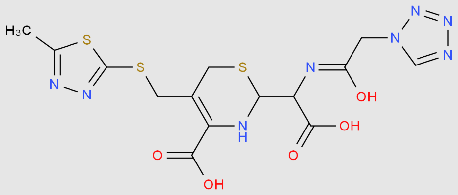 Cefazolin Impurity 20 structure, CAS 1675244-99-1