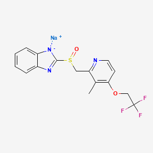 Lansoprazole Sodium structure, CAS 226904-00-3