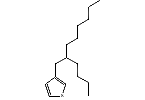 3-(2-Butyloctyl)thiophene structure, CAS 1638802-04-6