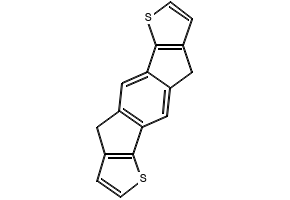 4,9-dihydro-s-indaceno[1,2-b:5,6-b']dithiophene structure, CAS 1209012-31-6