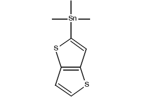 Tributyl(thieno[3,2-b]thiophen-2-yl)stannane structure, CAS 160032-41-7