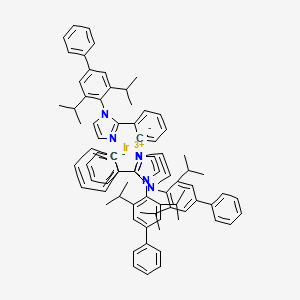 Tris[1-(3,5-diisopropylbiphenyl-4-yl)-2-phenyl-1H-iMidazole]iridiuM(III) structure, CAS 1272505-63-1