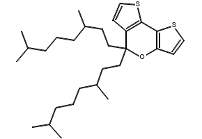 5H-dithieno[3,2-b:2',3'-d]pyran-5-one structure, CAS 1295502-12-3