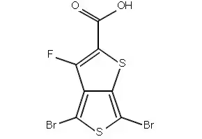 2-Ethylhexyl-4,6-dibroMo-3-fluorothieno[3,4-b]thiophene-2-carboxylate structure, CAS 1237479-39-8