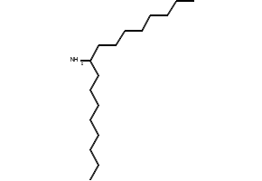 Heptadecan-9-amine structure, CAS 3241-20-1