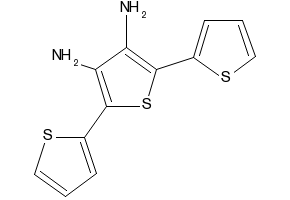 [2,2':5',2''-Terthiophene]-3',4'-diaMine structure, CAS 185691-91-2