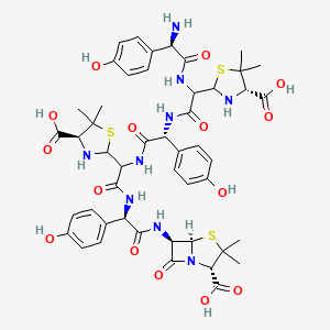 Amoxicillin Trimer Impurity structure, CAS 2088961-40-2