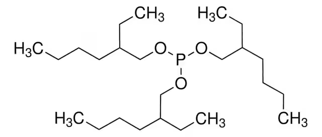 PHOSPHOROUS ACID TRIS(2-ETHYLHEXYL) ESTER structure, CAS 301-13-3
