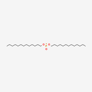 BIS (TRIDECYL) HYDROGEN PHOSPHITE structure, CAS 36432-46-9