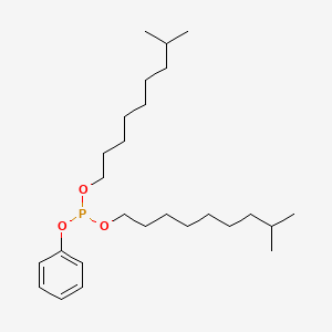 DIISODECYL PHENYL PHOSPHITE structure, CAS 25550-98-5