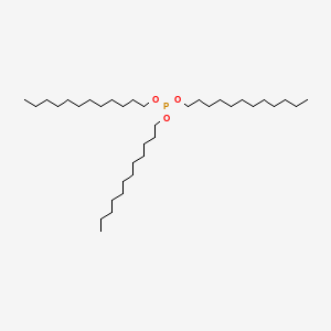 TRILAURYL PHOSPHITE structure, CAS 3076-63-9