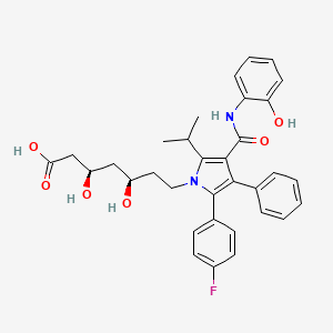 ORTHO-HYDROXY ATORVASTATIN structure, CAS 214217-86-4