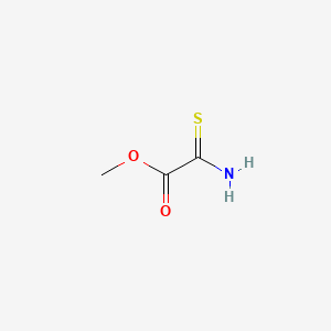 Acetic acid,aminothioxo-,methyl ester (9CI) structure, CAS 86563-22-6