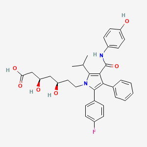 P-HYDROXY ATORVASTATIN-D5 CALCIUM SALT structure, CAS 214217-88-6