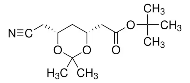 (4S,6R)-6-(Cyanomethyl)-2,2-dimethyl-1,3-dioxane-4-acetic Acid tert-Butyl Ester structure, CAS 186508-95-2