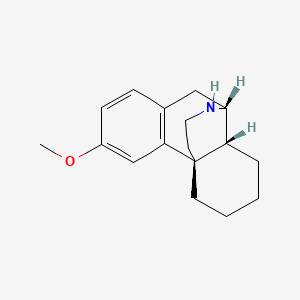 3-METHOXYMORPHINAN HCL structure, CAS 1531-25-5