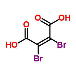 DIBROMOMALEIC ACID structure, CAS 608-37-7