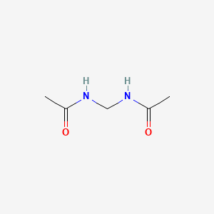 N,N'-methylenediacetamide structure, CAS 3852-14-0