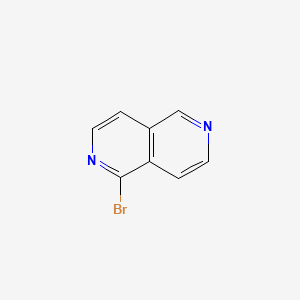 1-BROMO-2,6-NAPHTHYRIDINE structure, CAS 81044-15-7