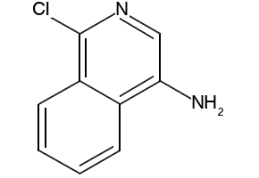 1-Chloroisoquinolin-4-amine structure, CAS 1260799-38-9