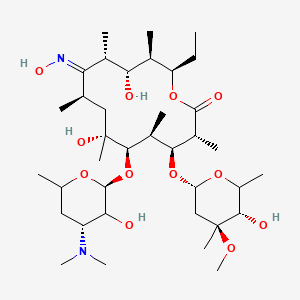 12-Deoxyerythromycin 9-Oxime structure, CAS 53274-43-4