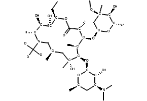 AZITHROMYCIN-D3 structure, CAS 163921-65-1