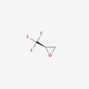 R-(+)-2-TRIFLUOROMETHYLOXIRANE structure, CAS 143142-90-9