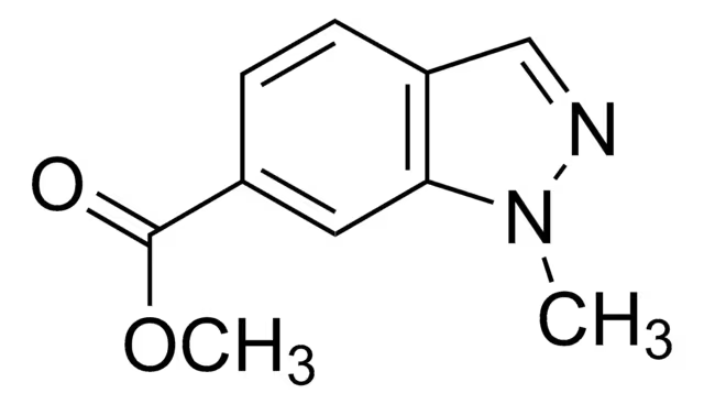 1H-Indazole-6-carboxylic acid, 5-broMo-, Methyl ester structure, CAS 1000342-30-2