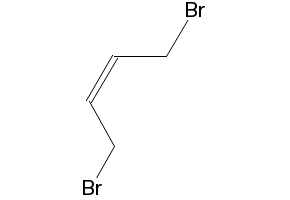 cis-1,4-Dibromo-2-butene structure, CAS 18866-73-4