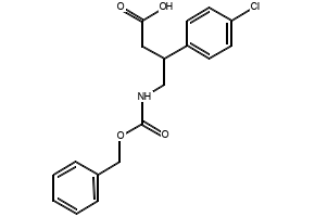 3-(((Benzyloxy)carbonyl)amino)-4-(2,4,5-trifluorophenyl)butanoic Acid structure, CAS 1246960-25-7