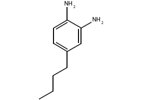 4-butylbenzene-1,2-diamine structure, CAS 3663-23-8