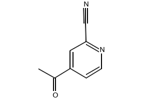4-Acetyl-2-cyanopyridine structure, CAS 52689-18-6