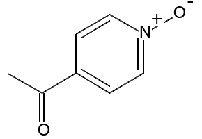 4-ACETYLPYRIDINE N-OXIDE structure, CAS 2402-96-2