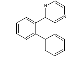 DIBENZO(F H)QUINOXALINE structure, CAS 217-68-5