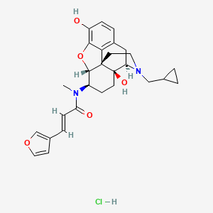 Nalfurafine structure, CAS 152658-17-8