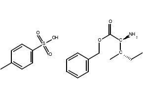 benzyl (2S,3S)-2-amino-3-hydroxy-4-methylpentanoate hydrochloride structure, CAS 821806-86-4