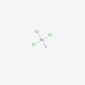 METHYLTIN TRICHLORIDE structure, CAS 993-16-8