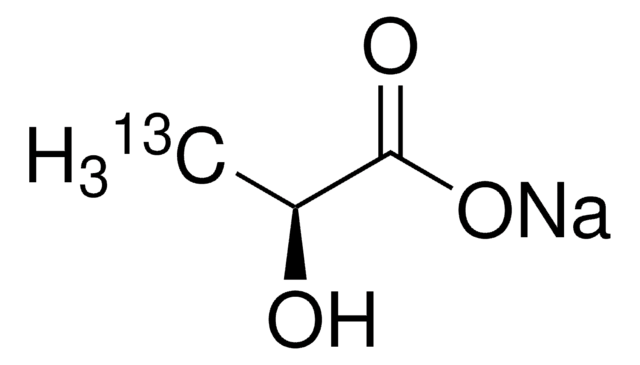 SODIUM L-LACTATE (13C3) structure, CAS 201595-70-2