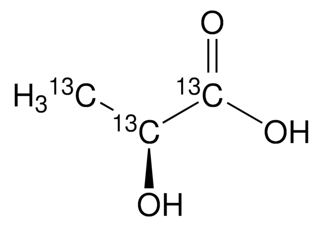 L-LACTIC ACID-13C3 structure, CAS 87684-87-5