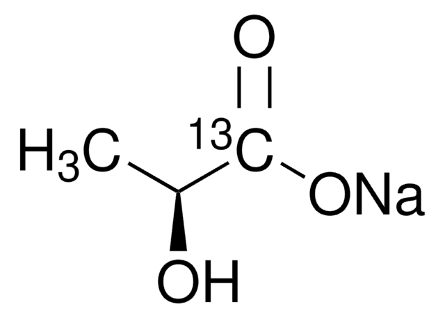 L-LACTIC ACID, SODIUM SALT (1-13C) structure, CAS 81273-81-6