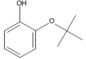 2-tert-Butoxyphenol structure, CAS 23010-10-8